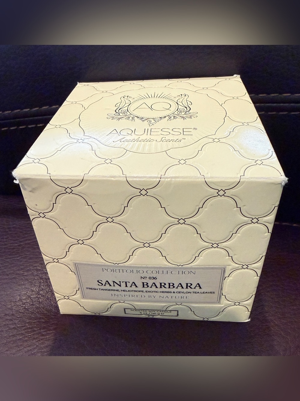 Aquiesse Candle Santa Barbara